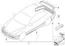 BMW Aerodynamic Package Front and Rear Spoiler Apron and Side Skirts