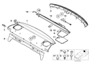 Genuine BMW Through-Loading Cross Member Trim