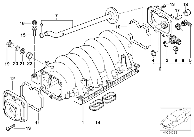 BMW Intake Manifold Gasket