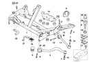 Genuine Lemforder BMW Tension Strut Control Arm with Rubber Mounting