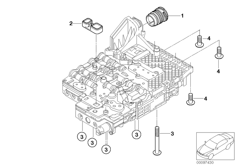 Genuine ZF BMW Automatic Transmission Plug Sealing Sleeve