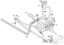 Genuine BMW Power Steering Hydraulic Fluid Return Hose