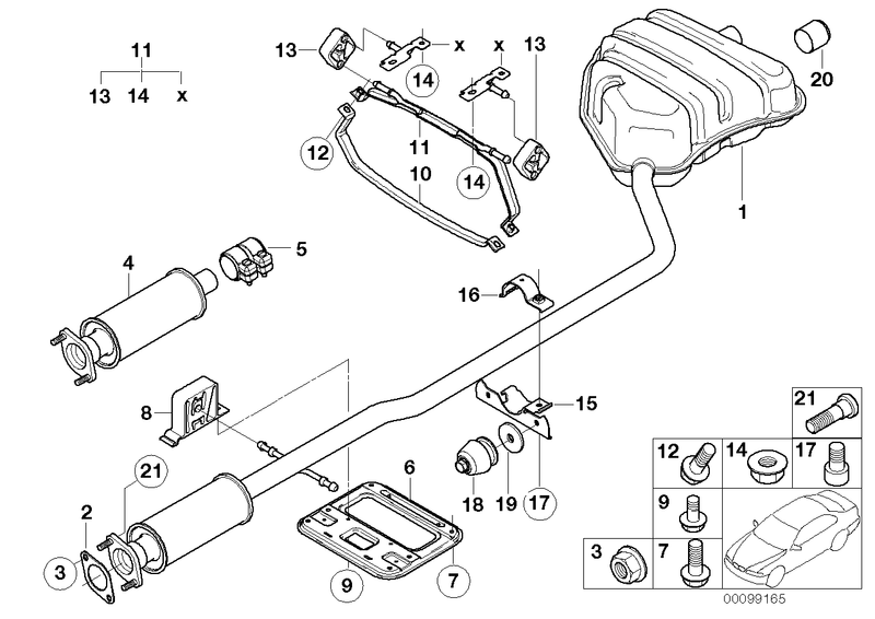 MINI Exhaust Pipe Trim