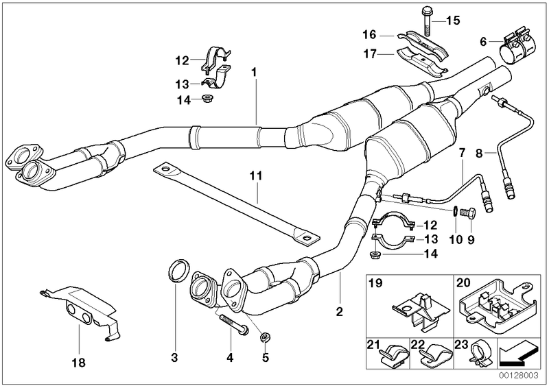 Genuine Denso VAG BMW Land Rover Mercedes-Benz Volvo Lambda Oxygen Sensor