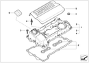 BMW Engine Cylinder Head Cover Gasket