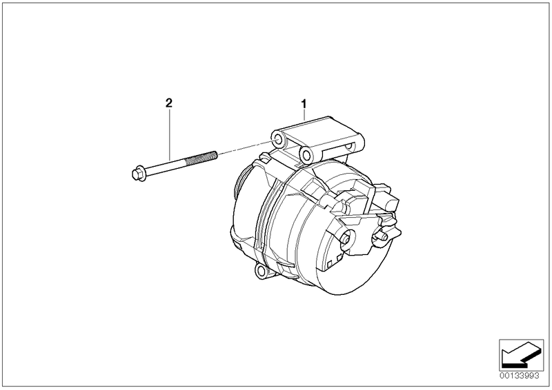 Mini Alternator Bolt