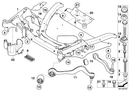 BMW Control Trailing Arm Bush Set