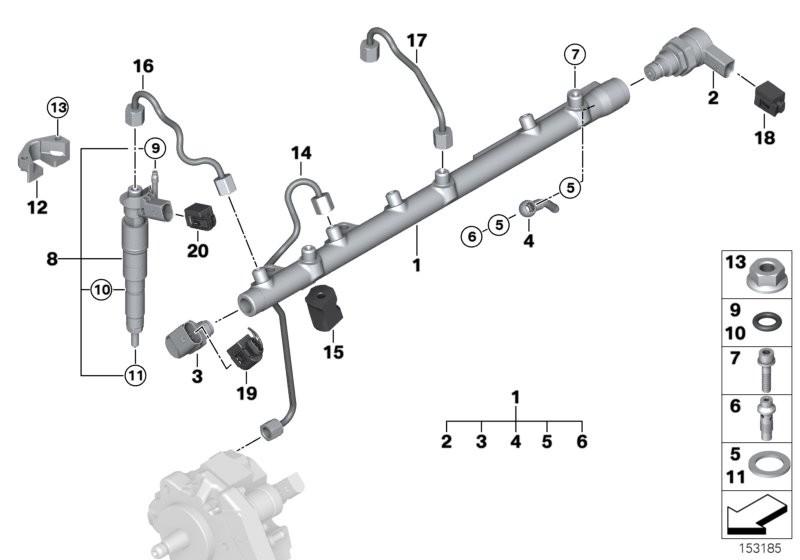 Audi BMW Mercedes-Benz Porsche Seat Skoda VW Injection Nozzle O-Ring