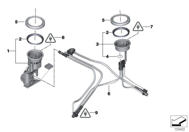 BMW Land Rover Electric Fuel Pump