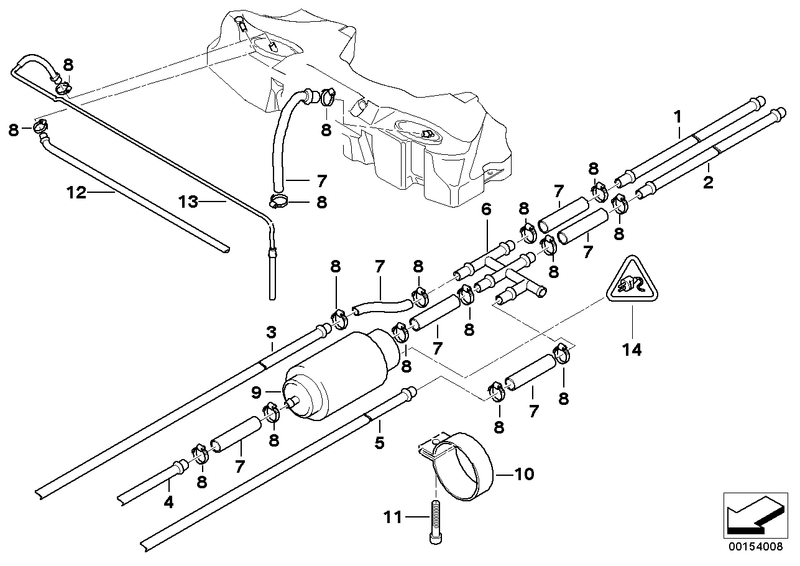 BMW High Pressure Electric Fuel Pump Diesel Engines