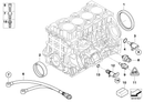 BMW Engine Coolant Water Oil Temperature Sensor