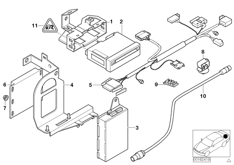 Genuine BMW GPS Receiver Module