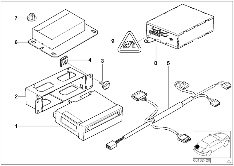 Genuine BMW GPS Receiver Module