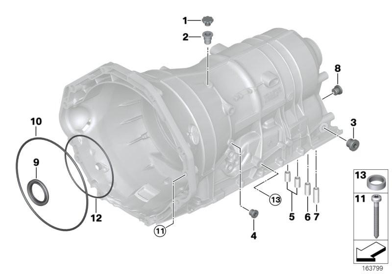 Genuine ZF BMW VW Automatic Transmission Fill Screw Plug