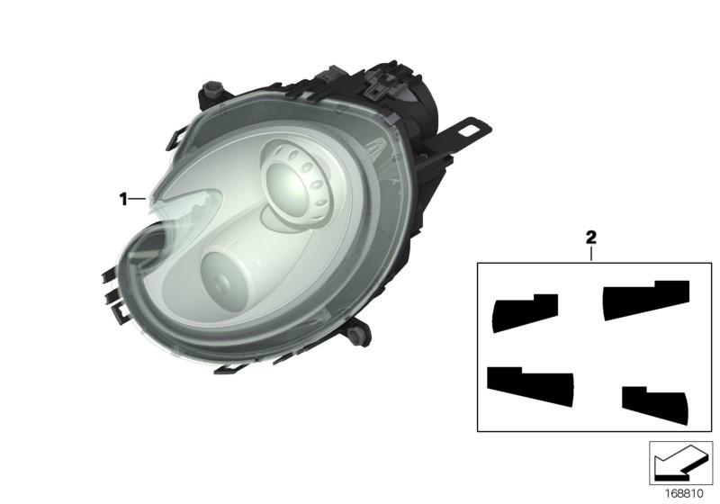 MINI Bi-Xenon Headlight Right