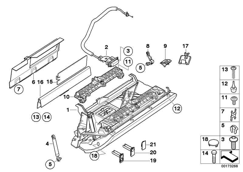 Genuine BMW ISA Screw