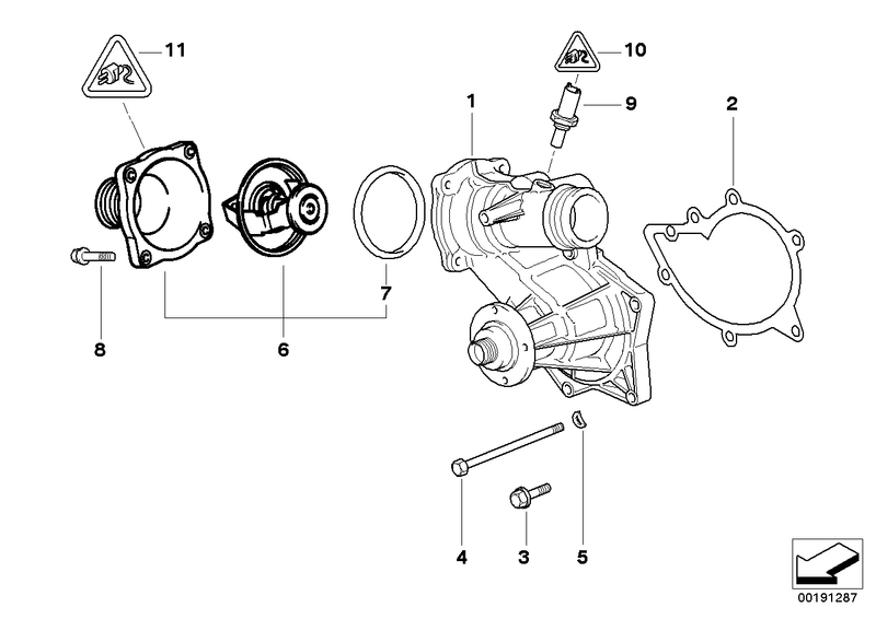 BMW Coolant Water Pump and Seals