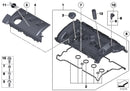 Genuine Corteco Mini Cylinder Head Rocker Cover Gasket Set