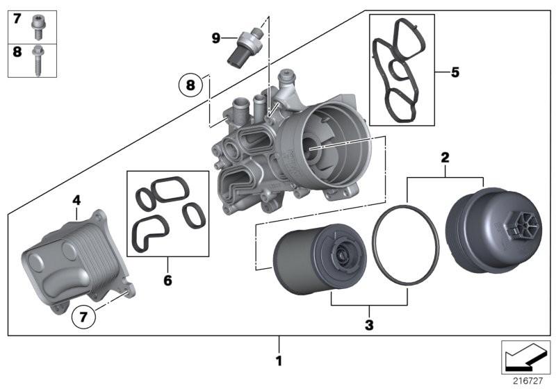 Genuine Purflux Mini Engine Oil Filter