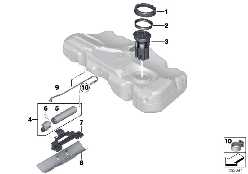 Genuine Mahle BMW Mini Fuel Filter