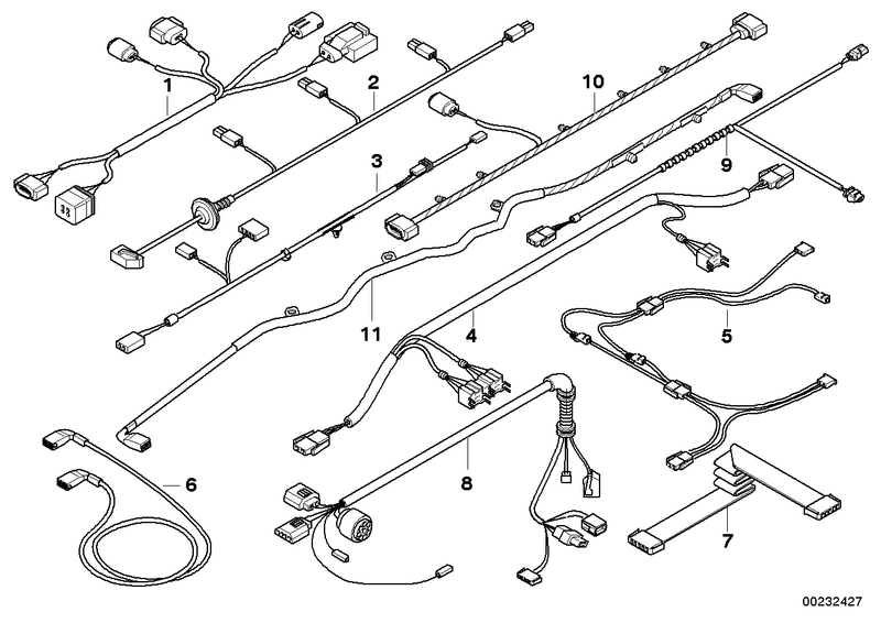 BMW Active Steering Wiring Harness