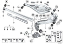 Genuine BMW Lower Control Arm Bolt