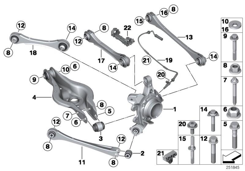 Genuine Ate BMW ABS Wheel Speed Sensor