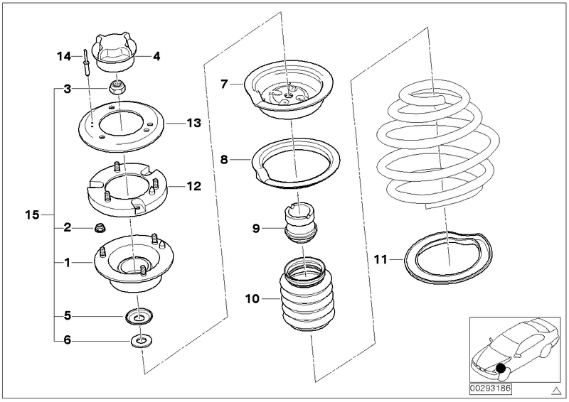 BMW Shock Absorber Foam Bump Stop