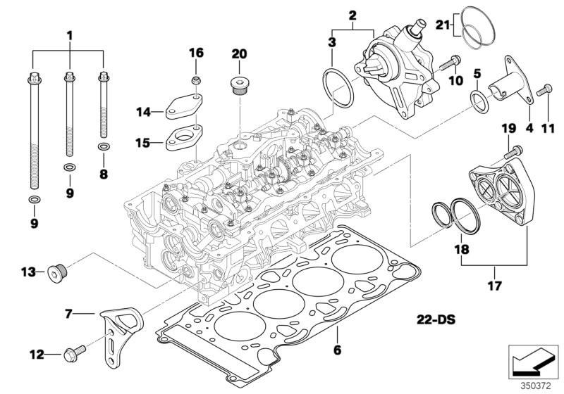 Genuine BMW Vacuum Pump Seal Kit