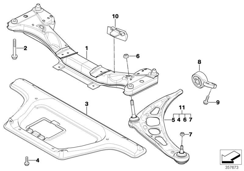 BMW Track Control Arm Wishbone Left