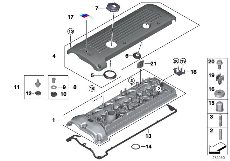 Genuine BMW Rocker Valve Cover Washer