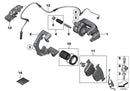 BMW Brake Pad Set Rear