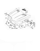 Genuine Mercedes-Benz Bonnet ML250 ML350 ML500 ML63 AMG W166