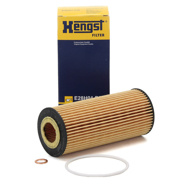 Genuine Hengst BMW Engine Oil Filter and Seal Kit