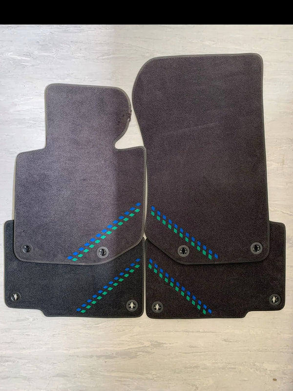 Genuine Alpina Velour Floor Mats Front and Rear