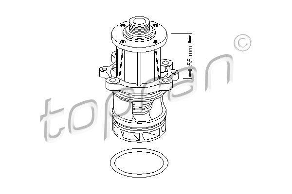 BMW Engine Coolant Water Pump