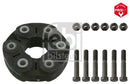 BMW Drive Shaft Universal Joint Flex Disc Guibo Set