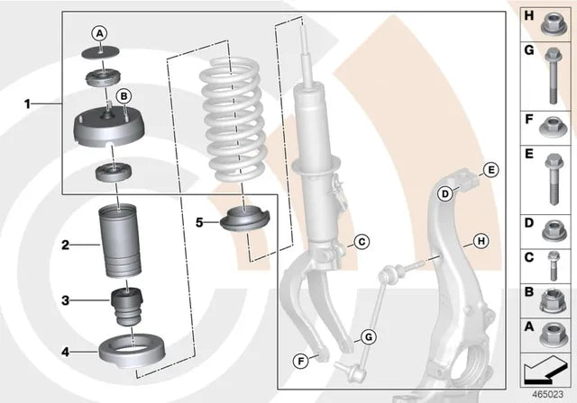 BMW Shock Absorber Rubber Buffer