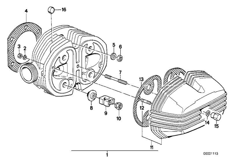 BMW Cylinder Head Gasket - Motorcycle