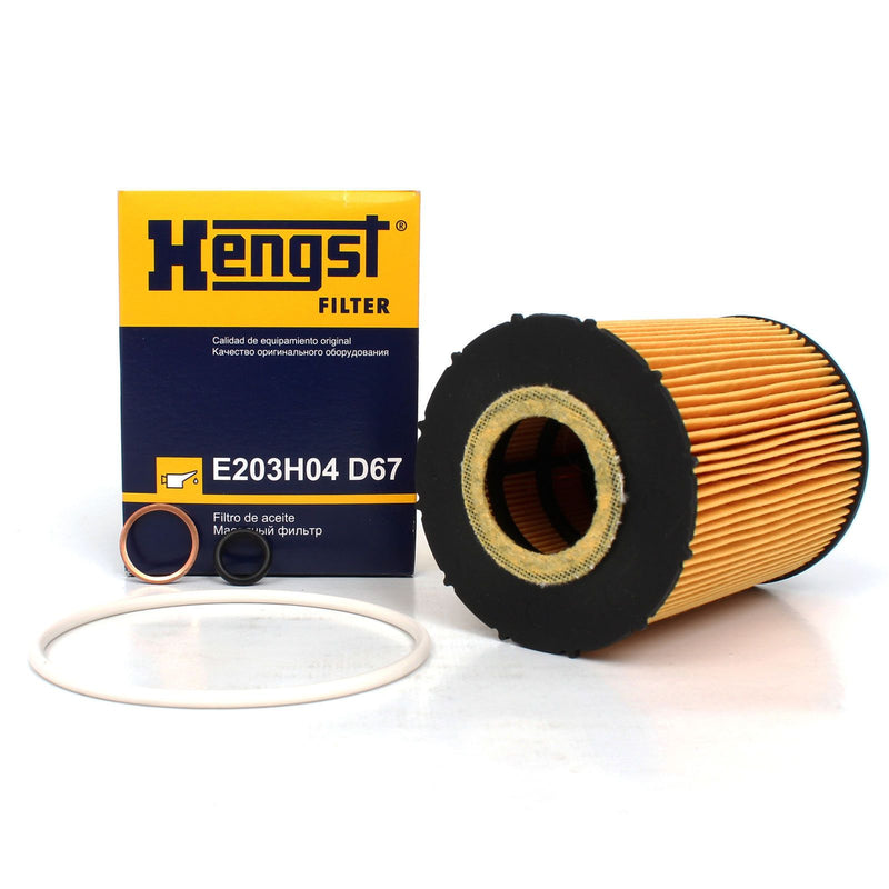 Genuine Hengst BMW Engine Oil Filter and Seal Kit