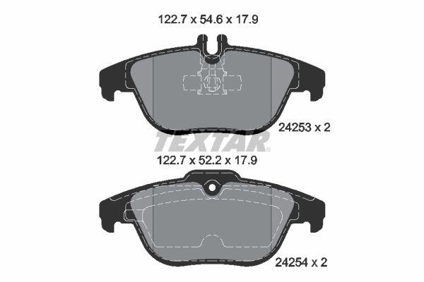 Mercedes-Benz Brake Pad Set Rear