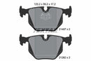 BMW Brake Pad Set Rear ­