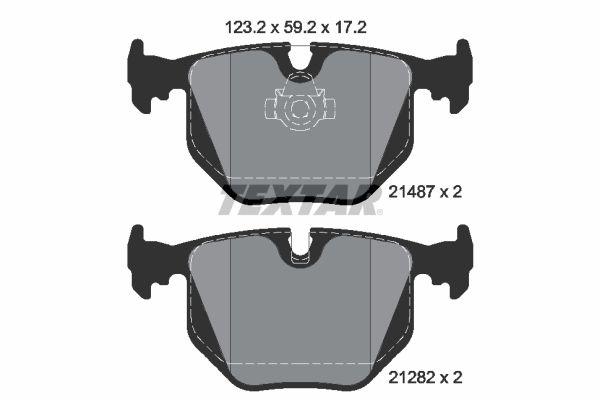 BMW Brake Pad Set Rear ­