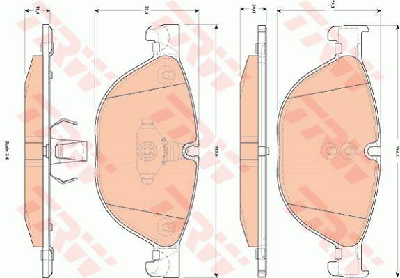 BMW Brake Pad Set Front