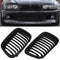 BMW Kidney Radiator Grille Set Left and Right Matt Black