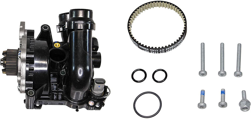 Audi VW Engine Coolant Water Pump Thermostat Seal and Screw Kit