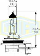 Audi BMW Mercedes-Benz Mini Porsche Seat Skoda VW Headlight Spotlight Halogen Bulb