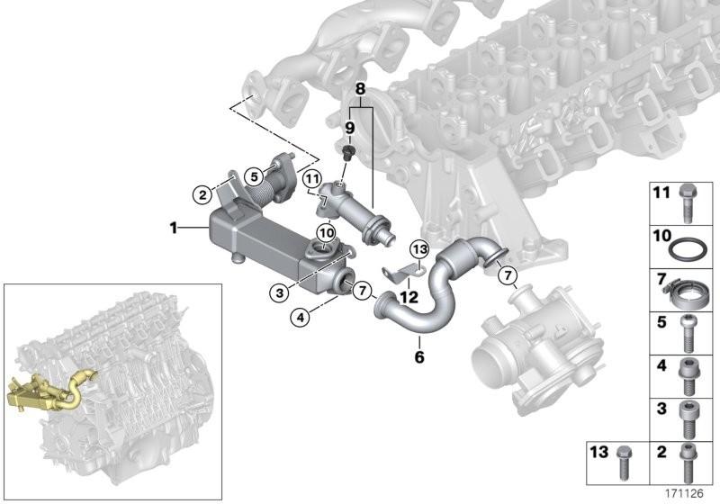 Genuine BEHR BMW Thermostat EGR Cooling